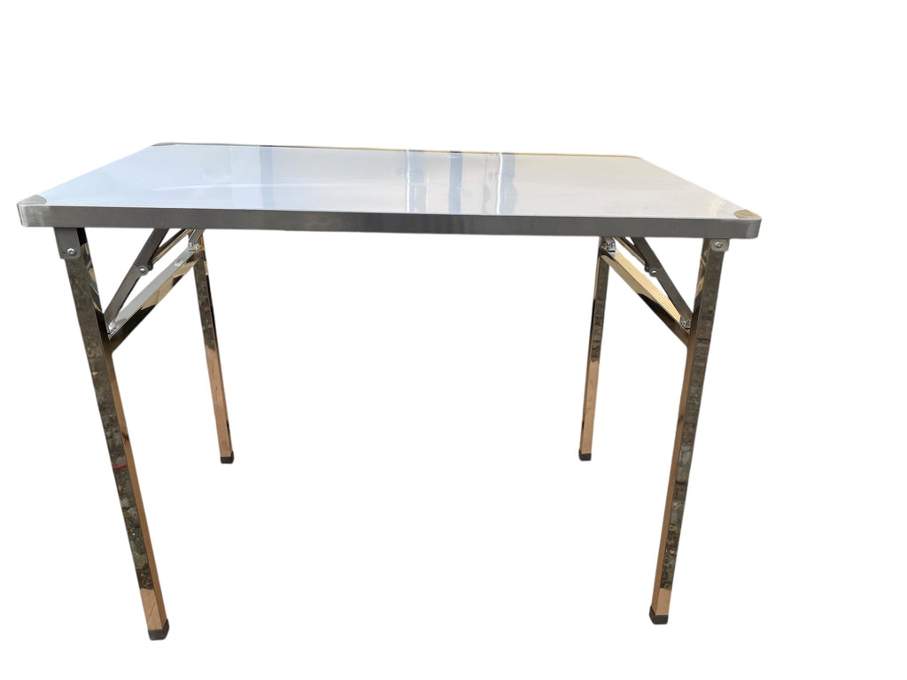 Stainless steel folding table 1.2m