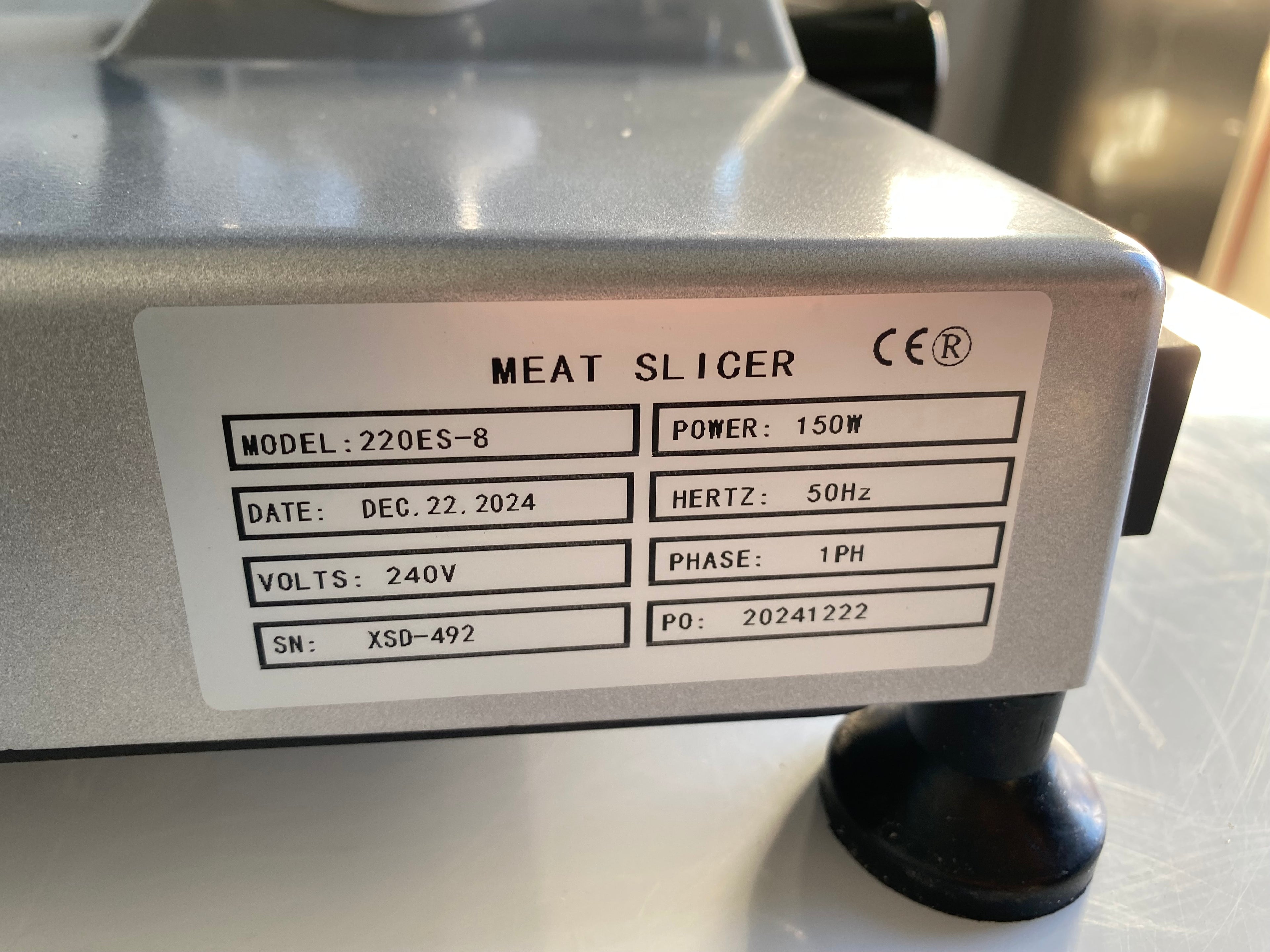Semi Automatic Meat Slicer 8 inch