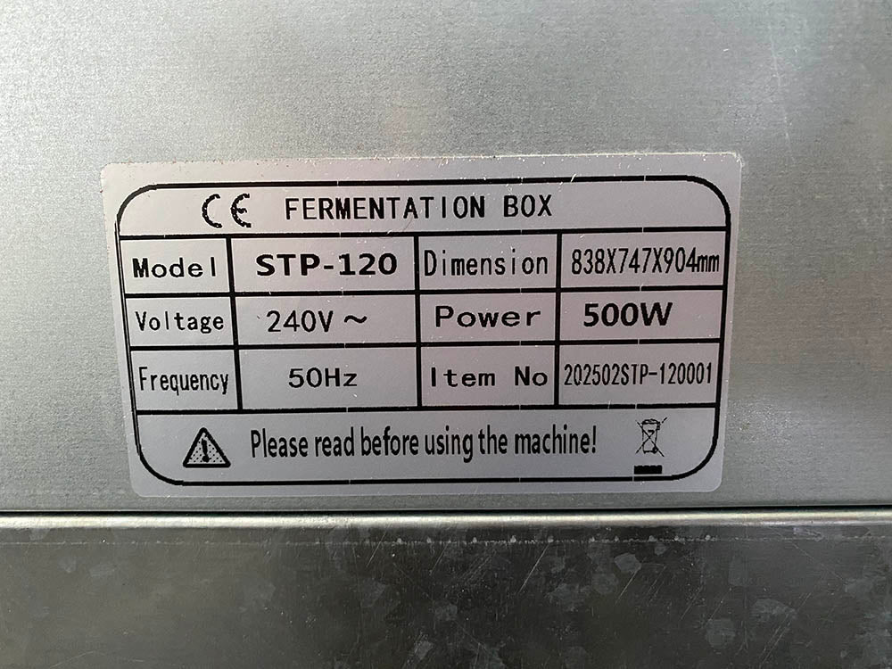 Electric Dough Proofer - 8 Trays