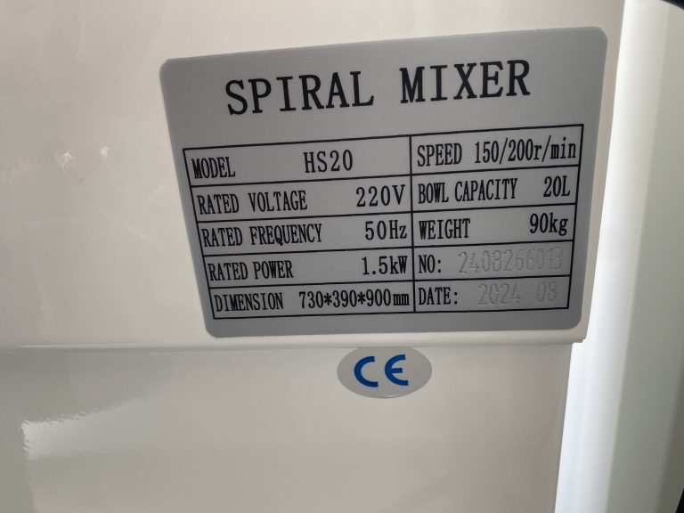 20L Spiral Mixer