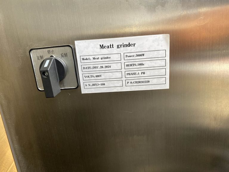 Meat Grinder 3 Phase