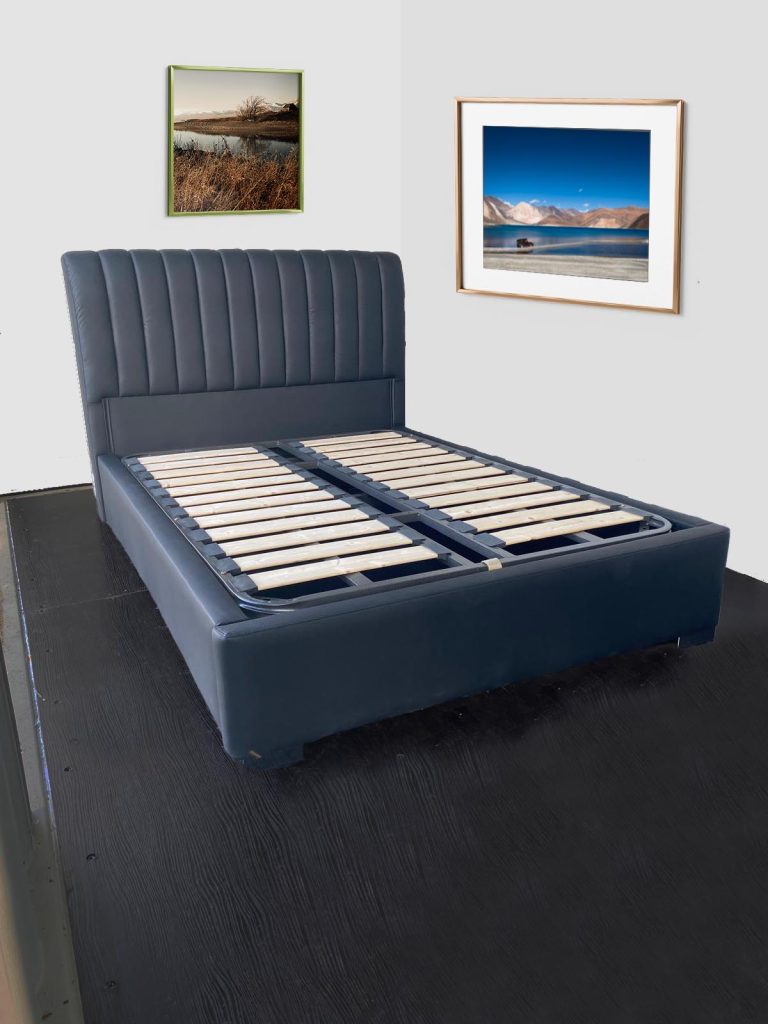 Queen Size Bed Set with Mattress & Headboard