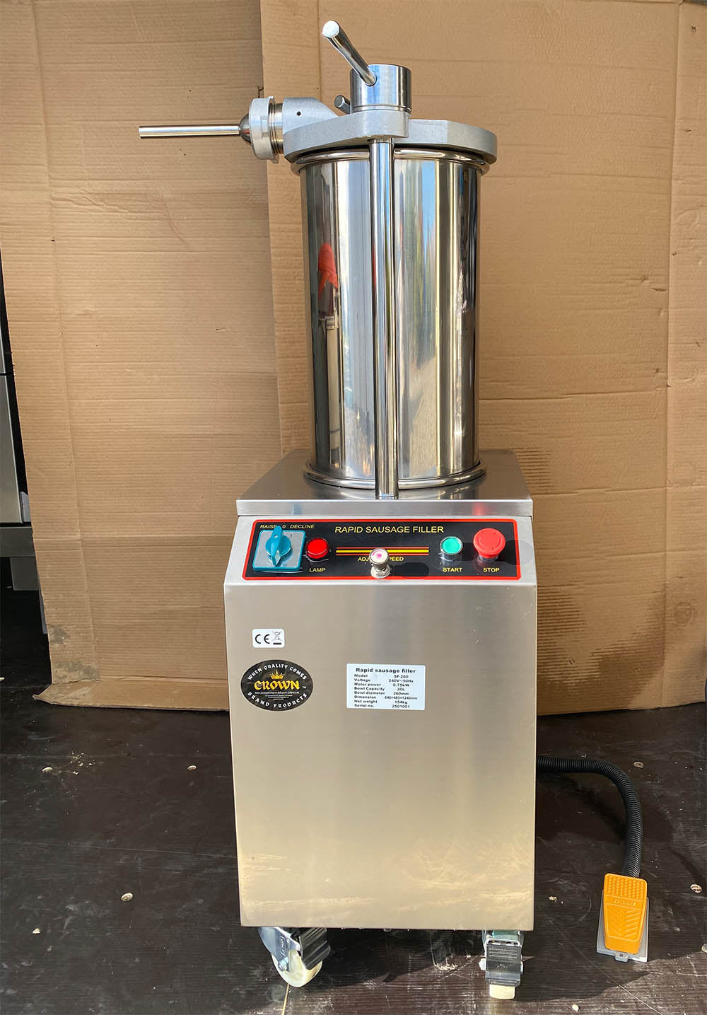 Sausage Filler Machine 26L