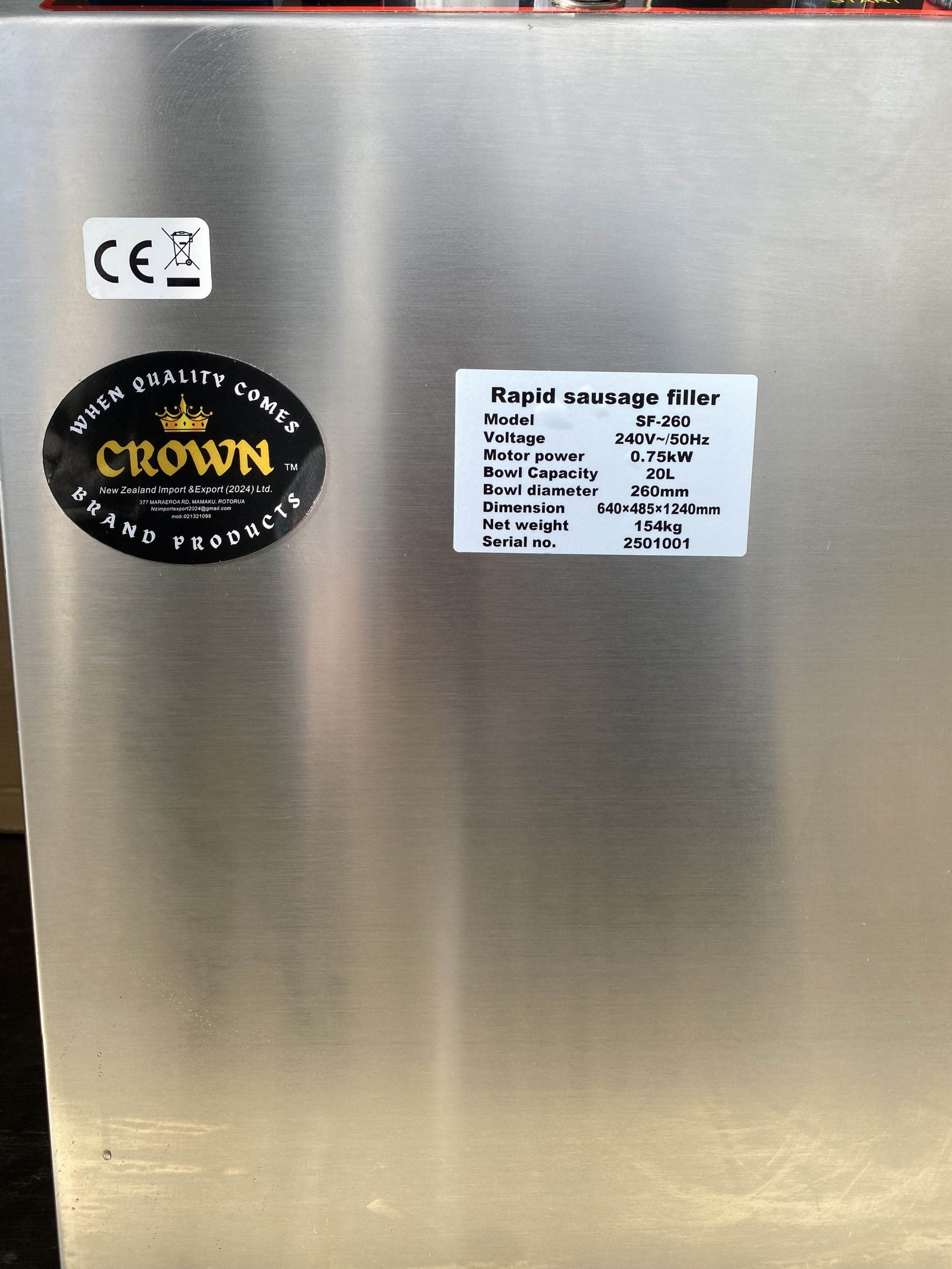 Sausage Filler Machine 26L