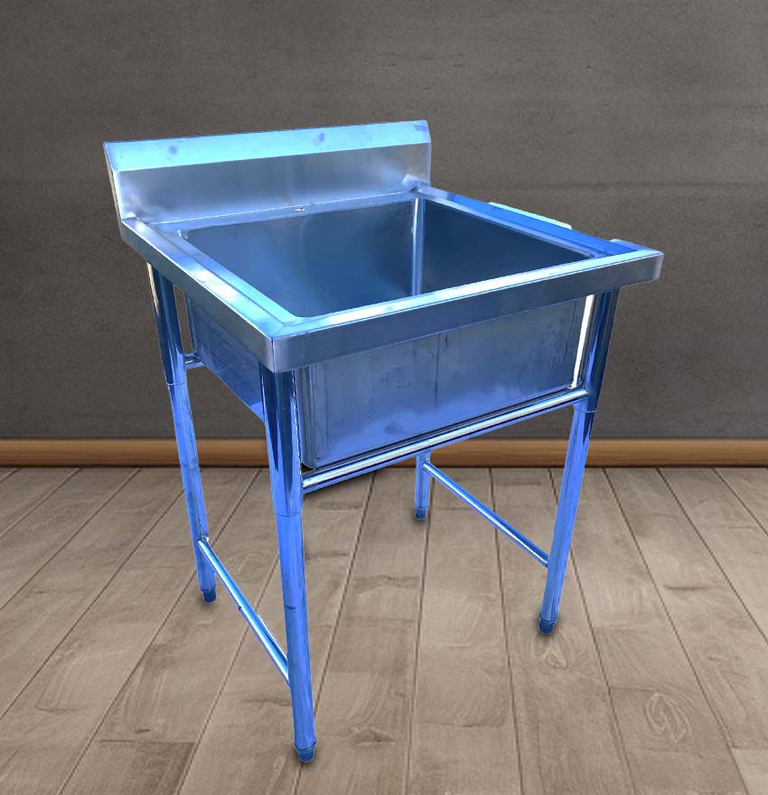 Stainless Steel Single Bowl Sink 700mm
