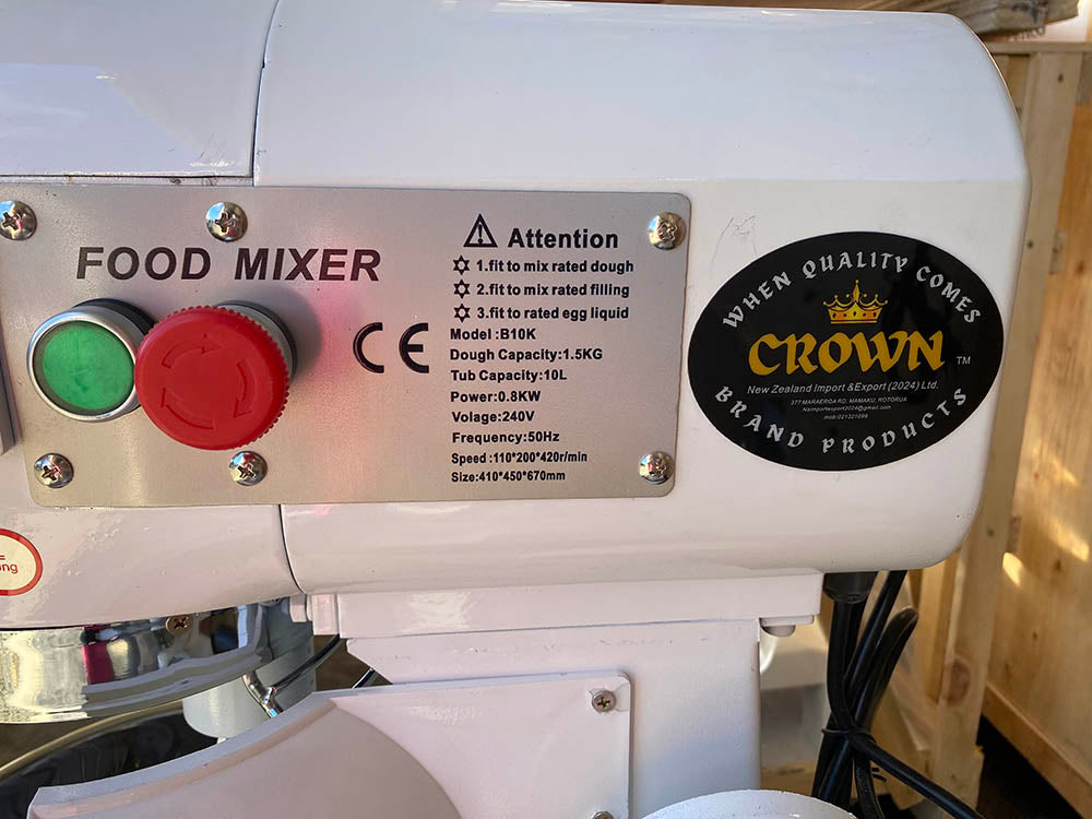 10L Commercial Food Mixer